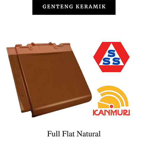 produk - Genteng Keramik - Full Flat Natural produk - Genteng Keramik - Full Flat Natural