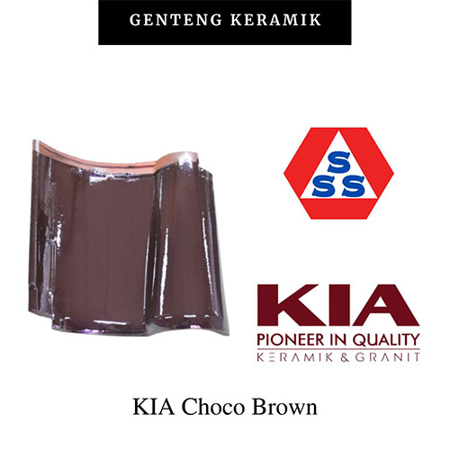 produk - Genteng Keramik - KIA Choco Brown produk - Genteng Keramik - KIA Choco Brown