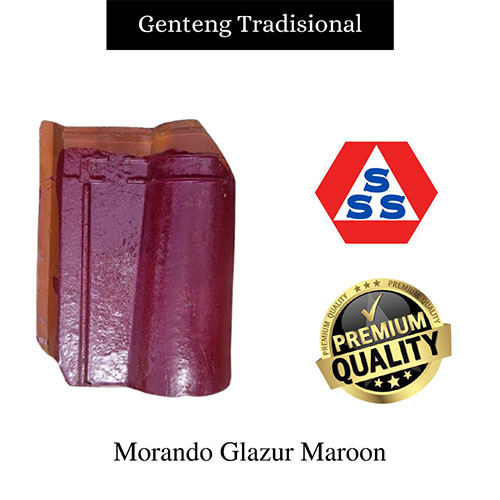 produk - Genteng Tradisional - Morando Glazur Maroon produk - Genteng Tradisional - Morando Glazur Maroon