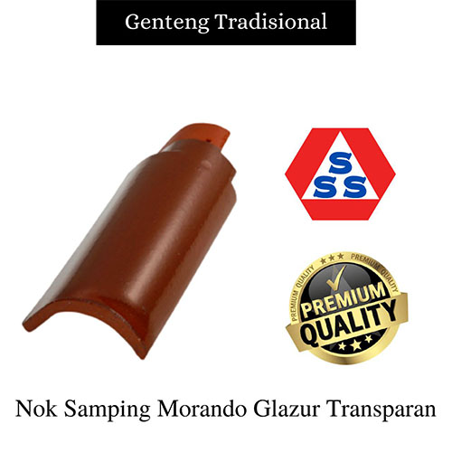 produk - Genteng Tradisional - Nok Samping Morando Glazur Transparan produk - Genteng Tradisional - Nok Samping Morando Glazur Transparan
